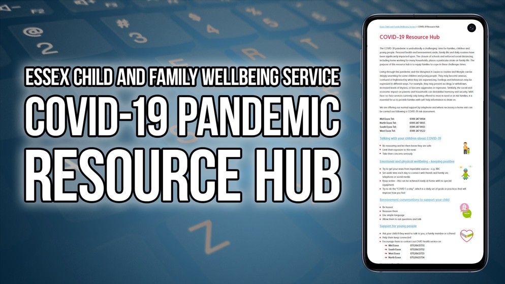 New COVID-19 Resource Hub for Families