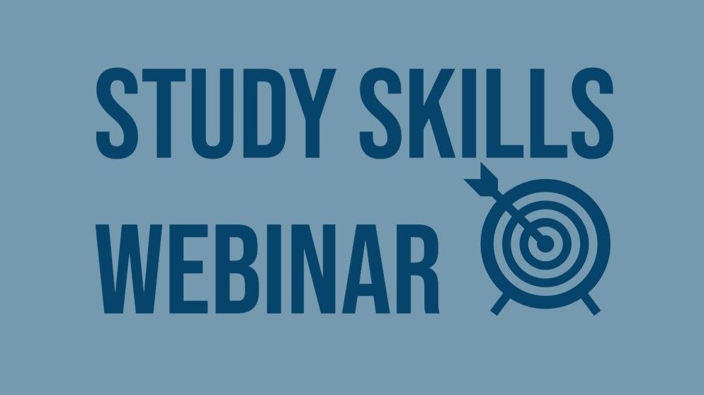 Study Skills Webinars