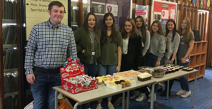 Comic Relief Cake Sale