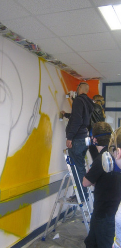 SixthFormMural 010