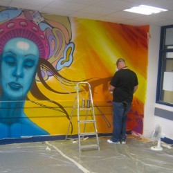 SixthFormMural 034