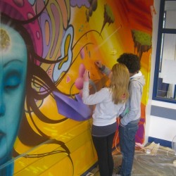 SixthFormMural 046