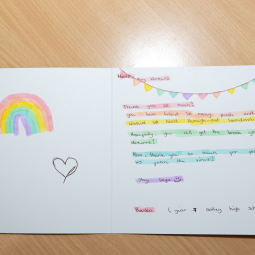 Year7NHSThankYouCards190321 6