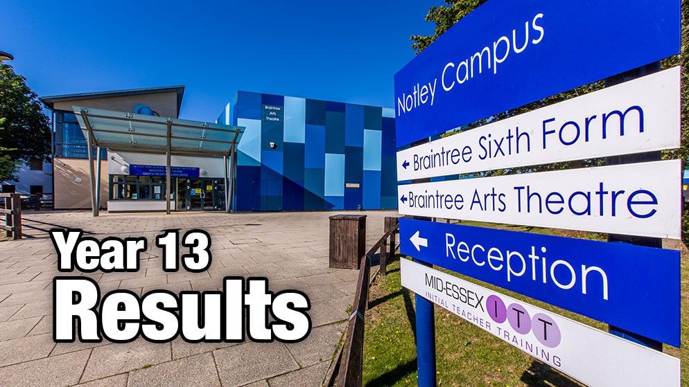 Year 13 Results Day, Thursday 13 August